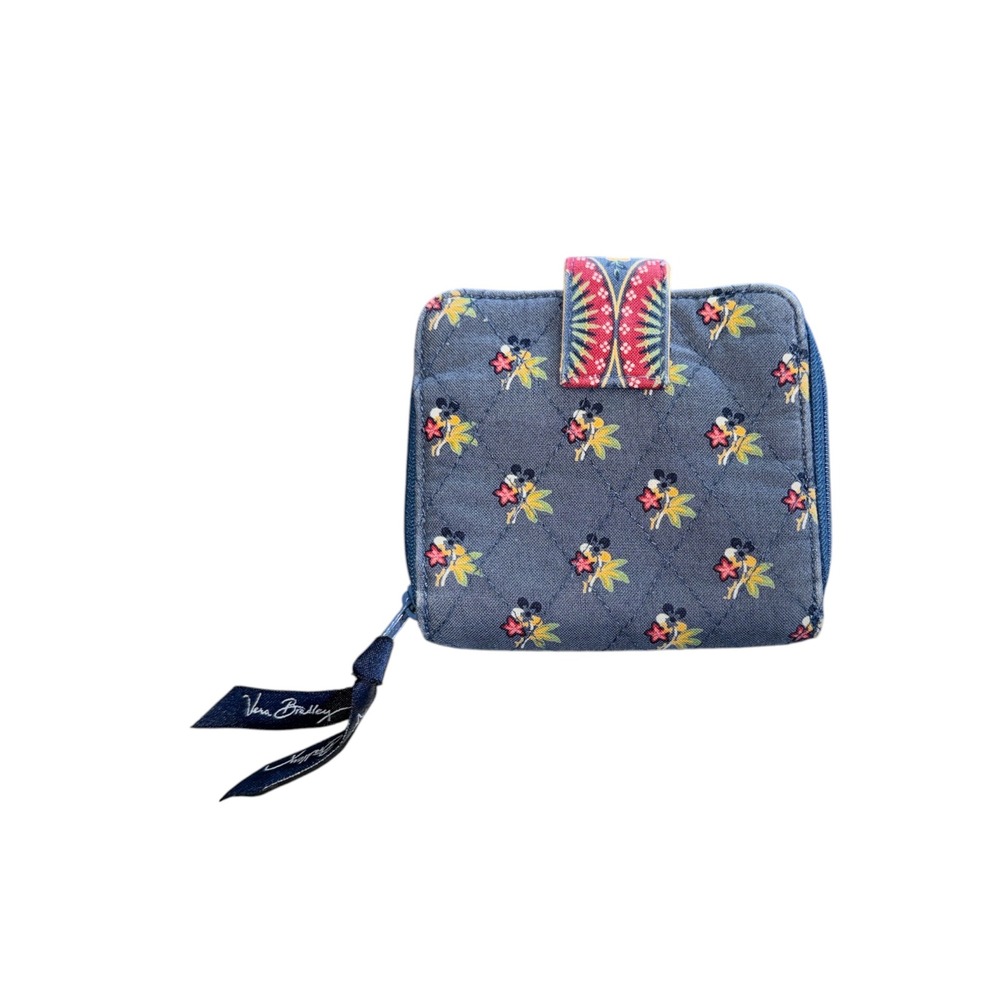 Vera Bradley Vintage Emily Paisley Quilted Cotton Bifold Wallet - Picture 1 of 3